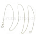 Sterling Silver 04.203.0005.1.18 Basic Necklace, Rolo Design, Polished Finish,